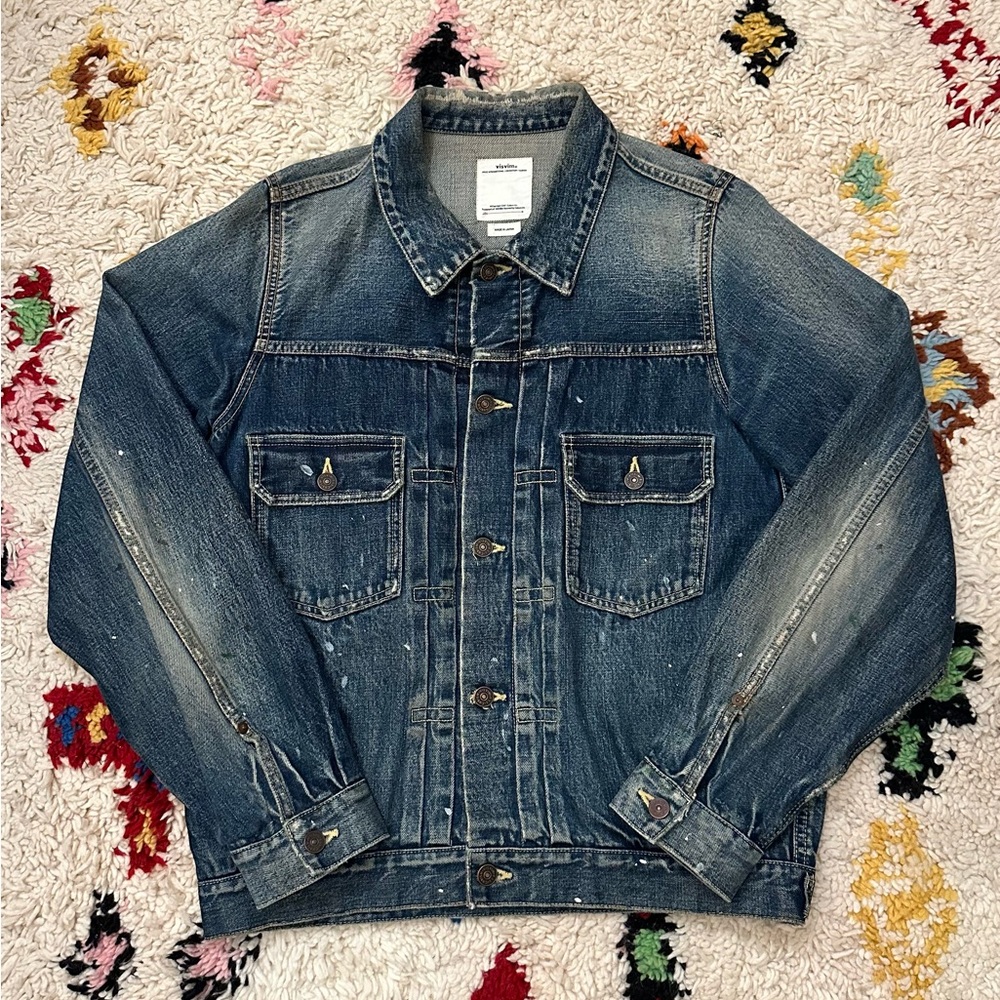 Visvim Jumbo Ss 101 Jacket Damaged - image 1